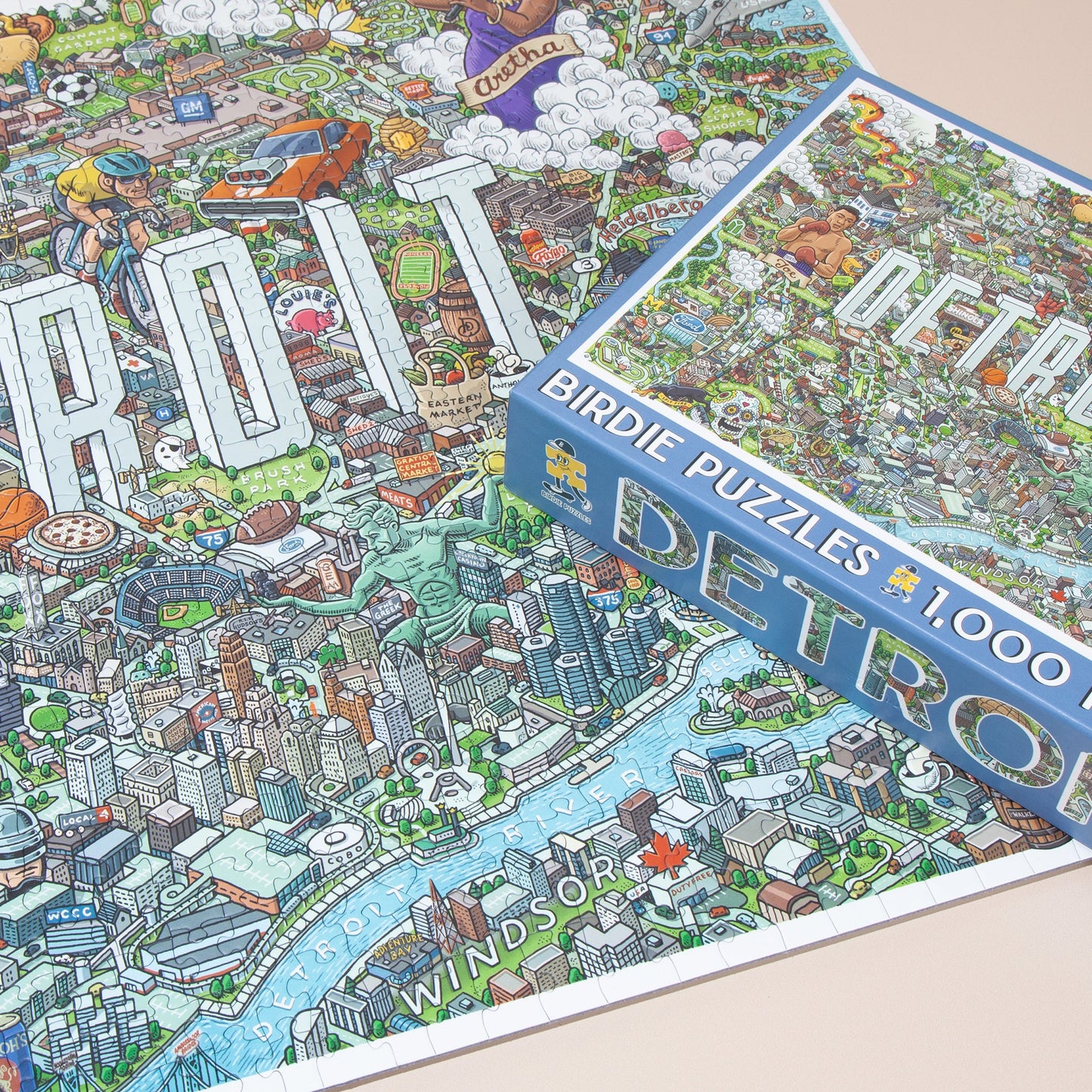 Detroit | 1000 Piece Puzzle