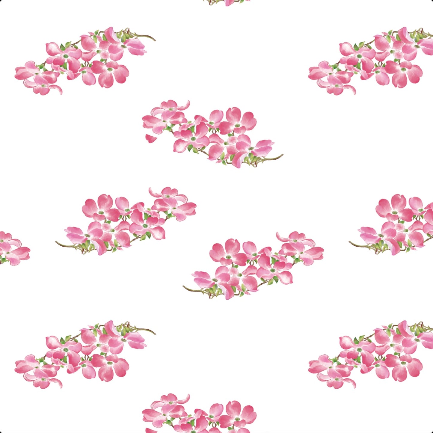 Dogwoods In Bloom Swaddle Blanket