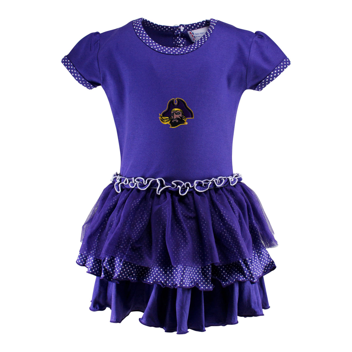 East Carolina Pin Dot Tutu Dress