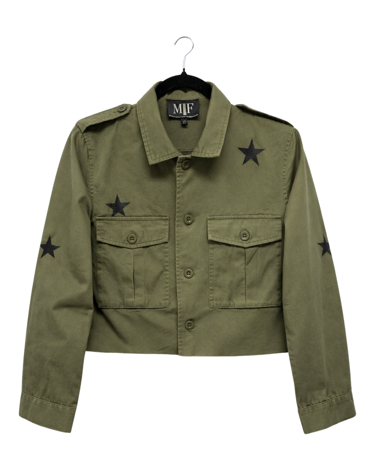 Oklahoma State Cowboys Army Green Shacket