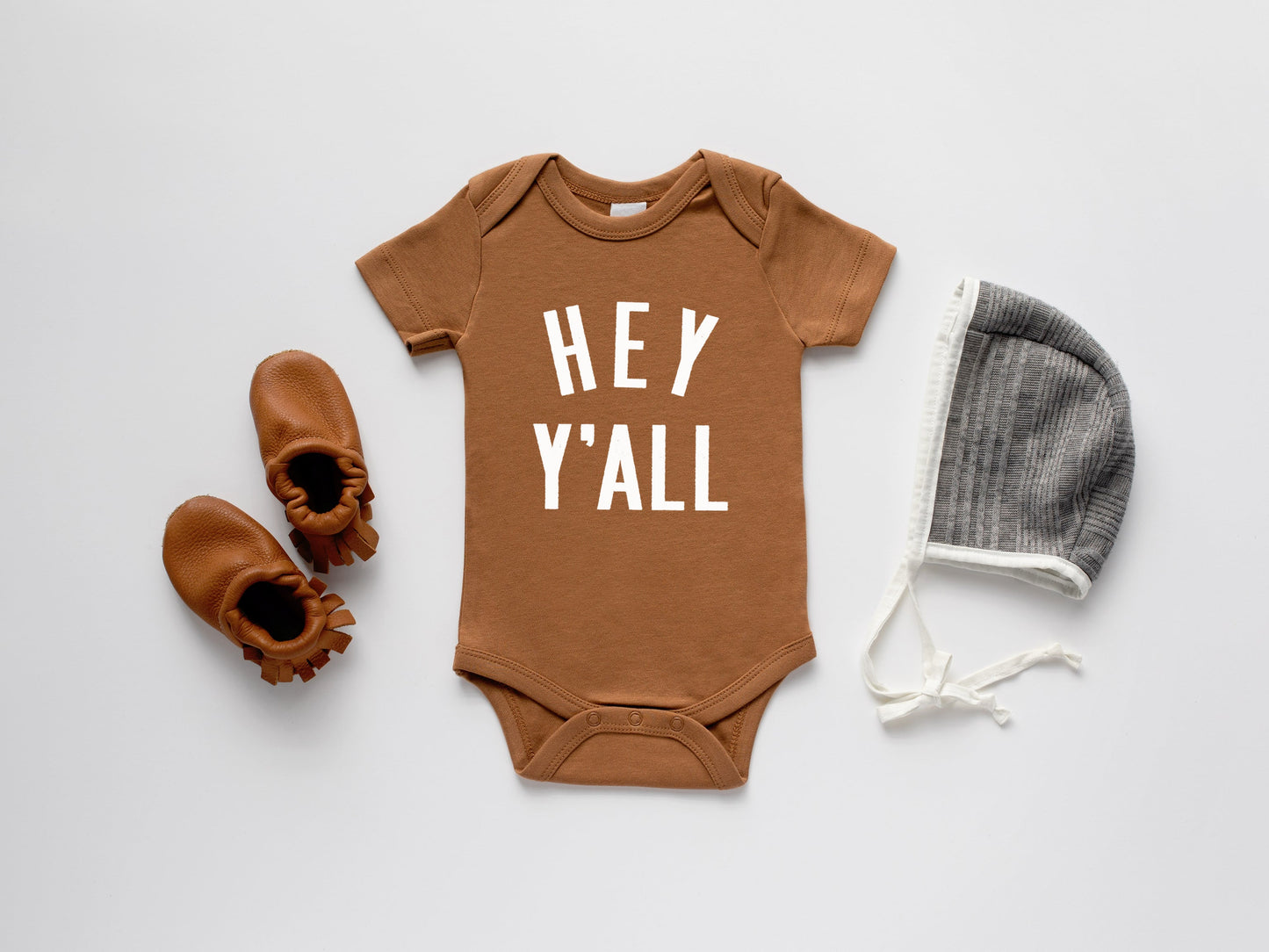 Hey Y'All Organic Baby Bodysuit