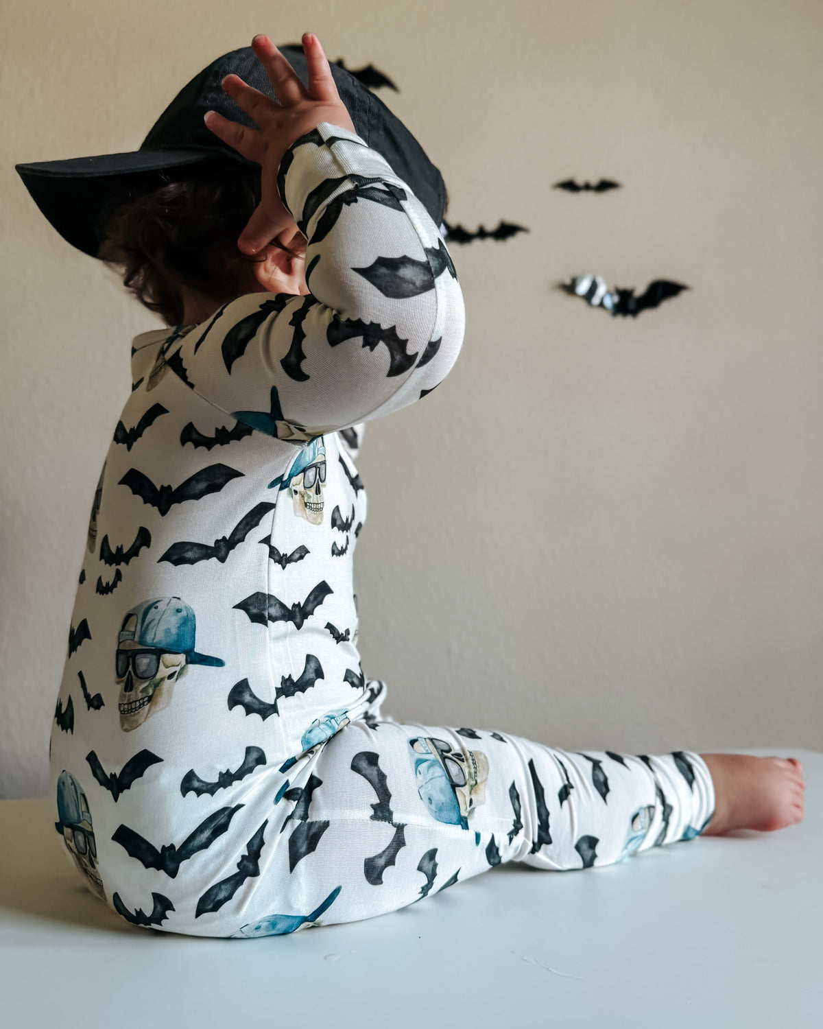 Spooky Bro Bamboo Zippy Pajamas