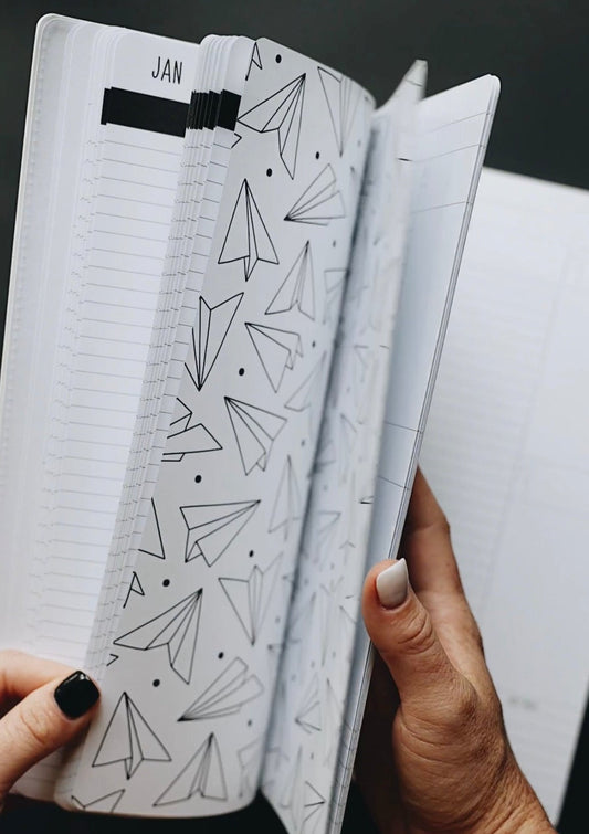 8.5 x 11 Undated Education Planner - Halfsies Edition