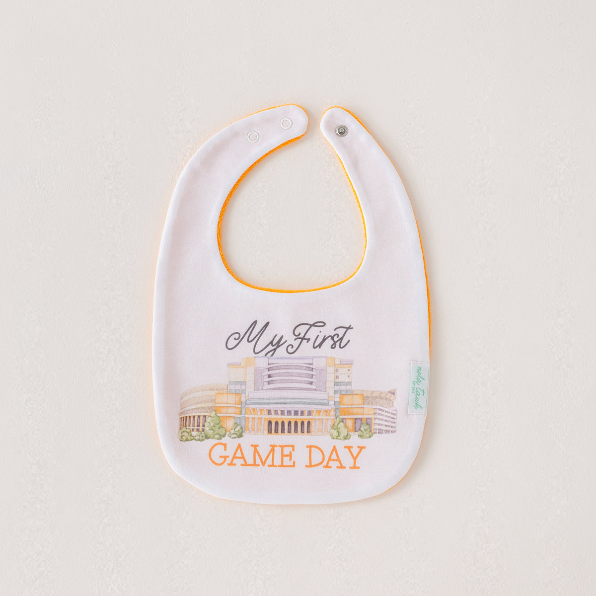 My First Game Day - Tennessee Organic Cotton Baby Bib