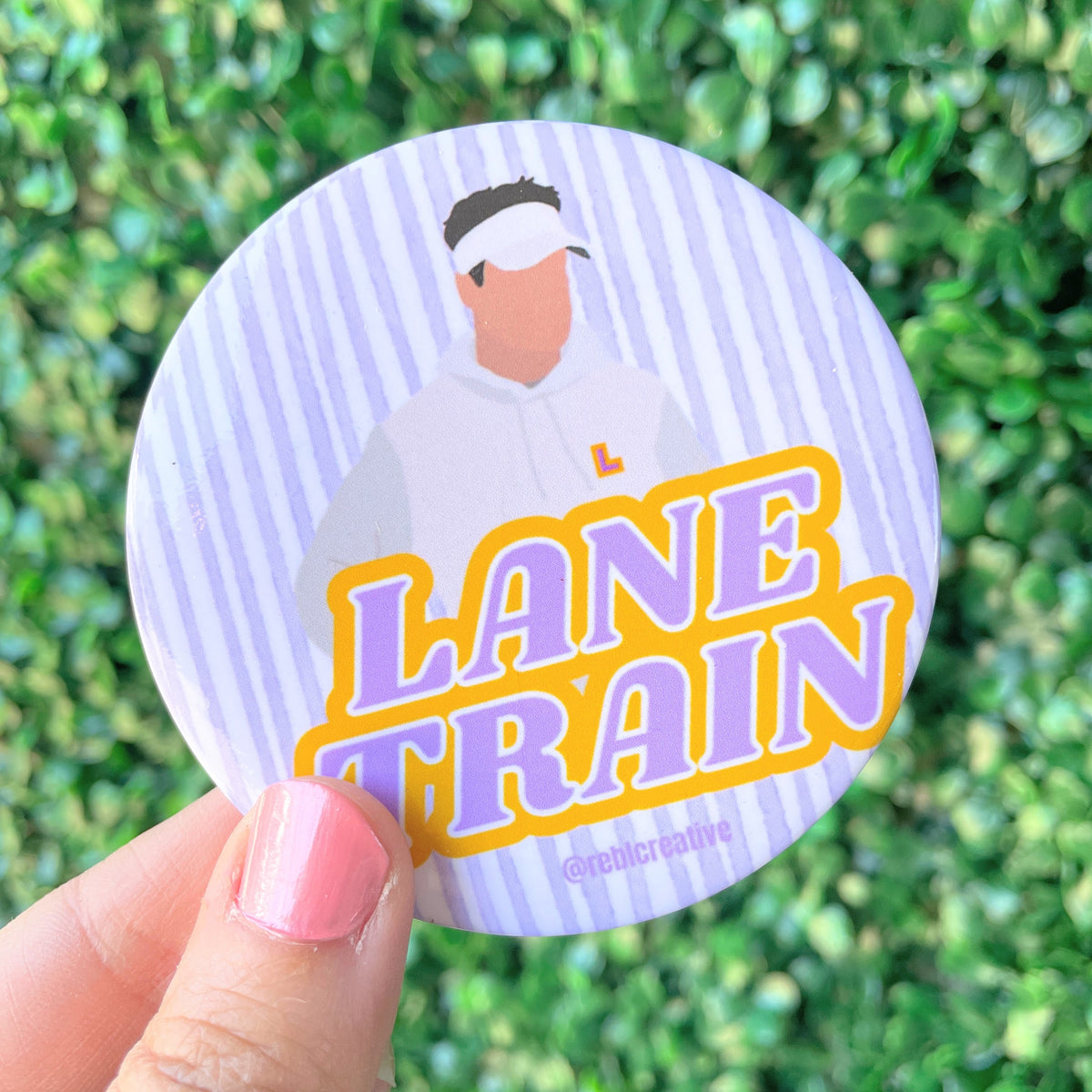 Lane Train - Lavender Stripes