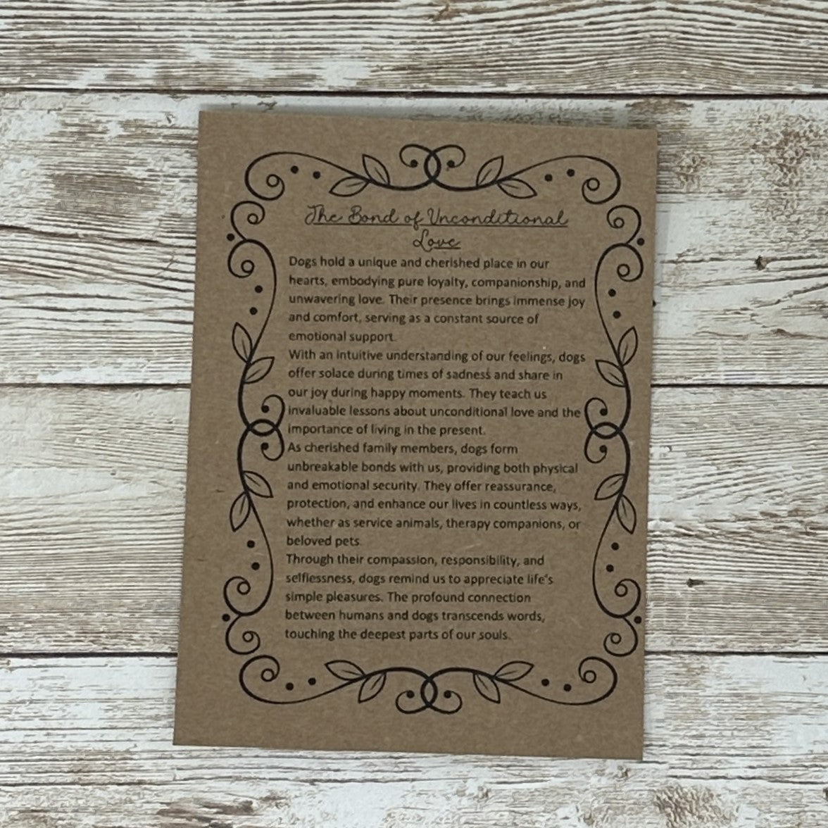 Bulldog Dog Ornament – Handcrafted Wooden Mandala Keepsake & Memorial Gift