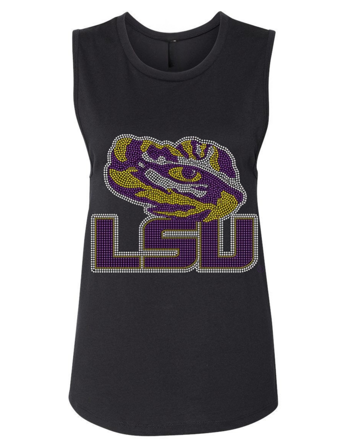 Louisiana State University Tiger Eye Black Tank Top
