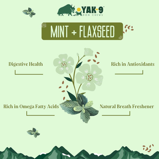 Flaxseed Yak Chews for Dogs