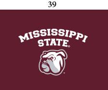 Mississippi State Infant Lap Shoulder Creeper Print