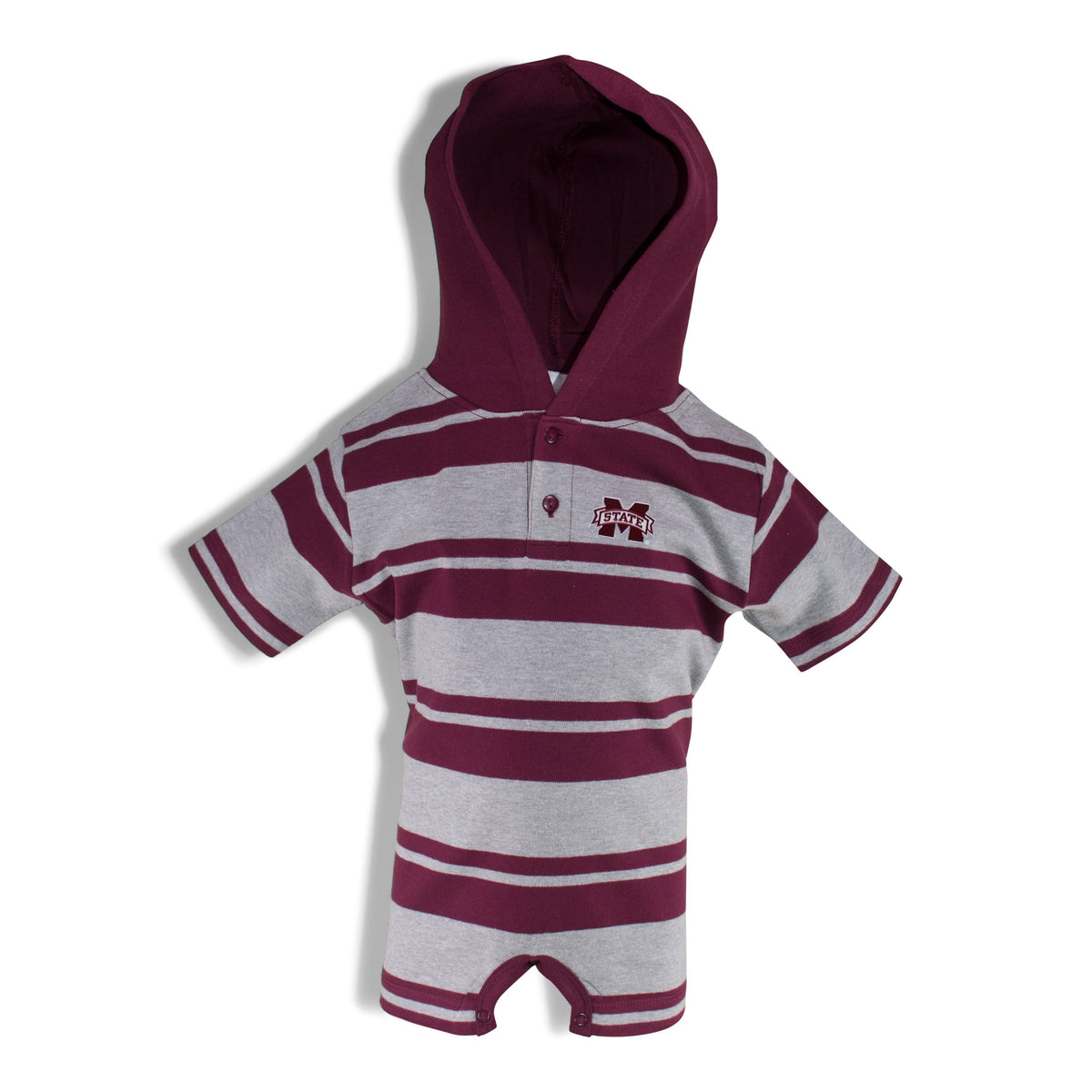 Mississippi State Hooded T-Romper
