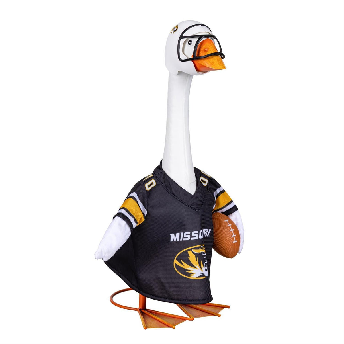 Missouri Tigers Football Porch Goose Outfit for 21 Inch Goose