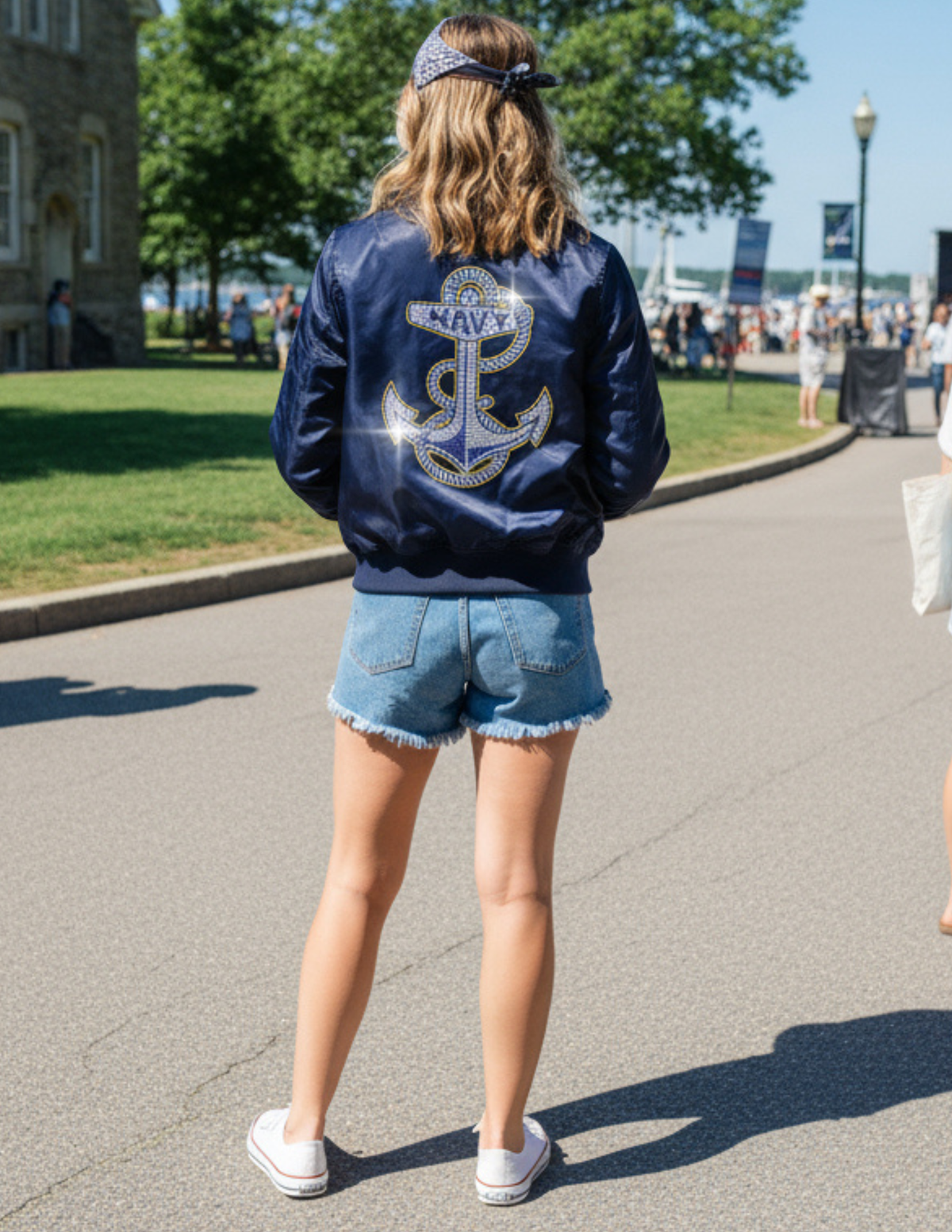 Naval Academy Anchor Navy Bomber
