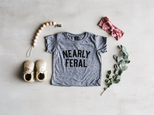 Nearly Feral Baby & Kids Tee
