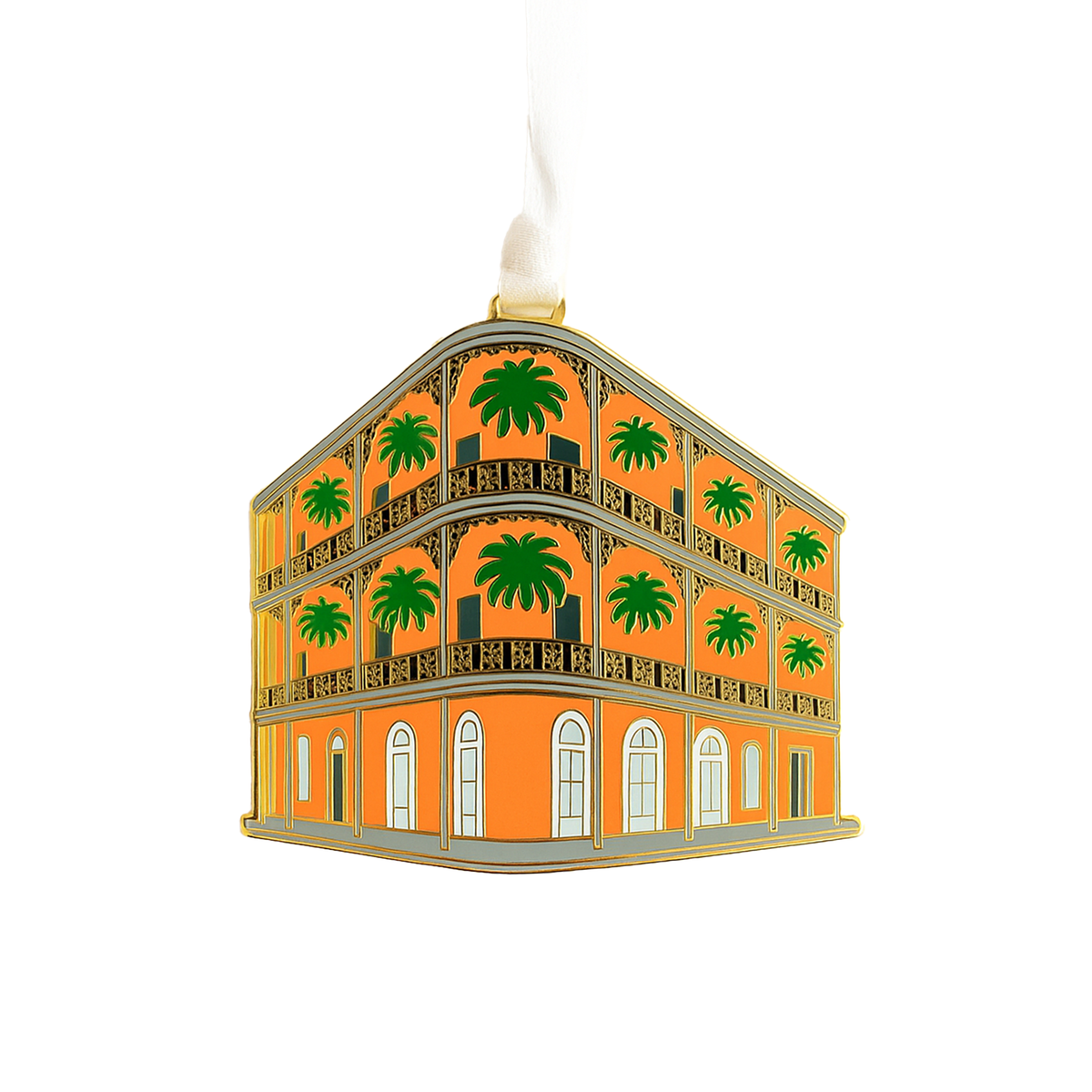 LeBranche House Enamel Ornament