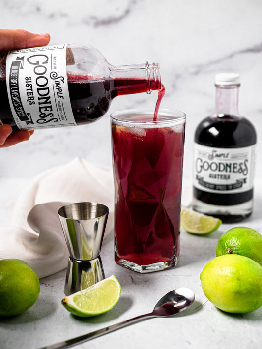 Blueberry Lavender Syrup
