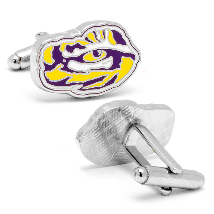 NCAA LSU Tiger's Eye Cufflinks