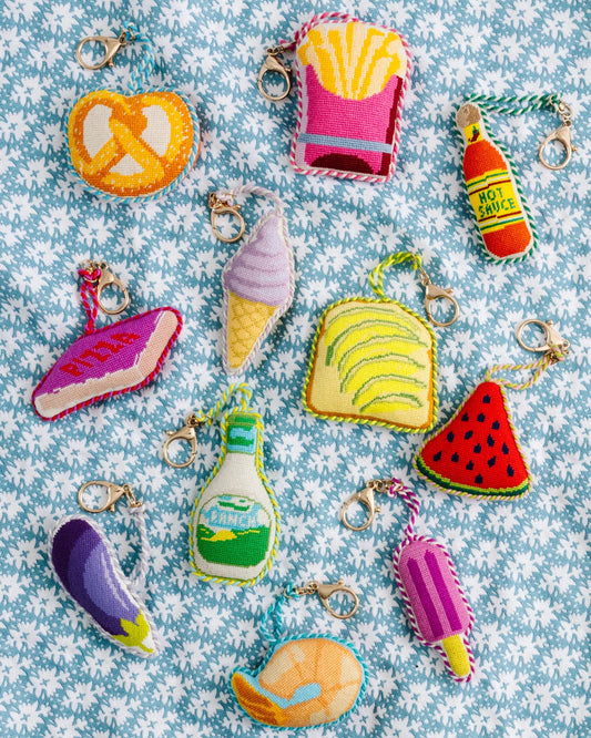 Eggplant Emoji - Bag Charm
