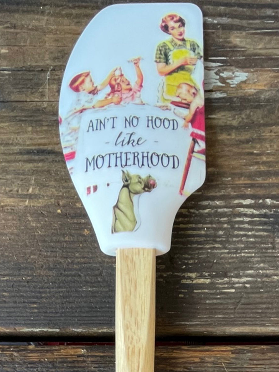 Ain't no hood like Motherhood Kitchen Towel