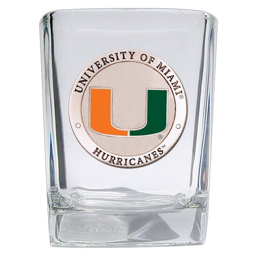 Miami Hurricanes Square Shot