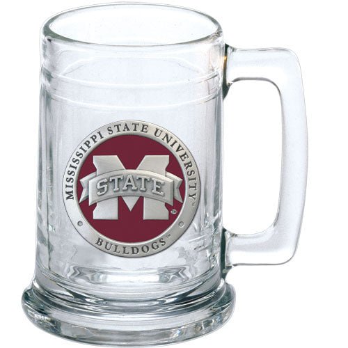 Mississippi State University Bulldogs "M" Logo Stein, 15 oz