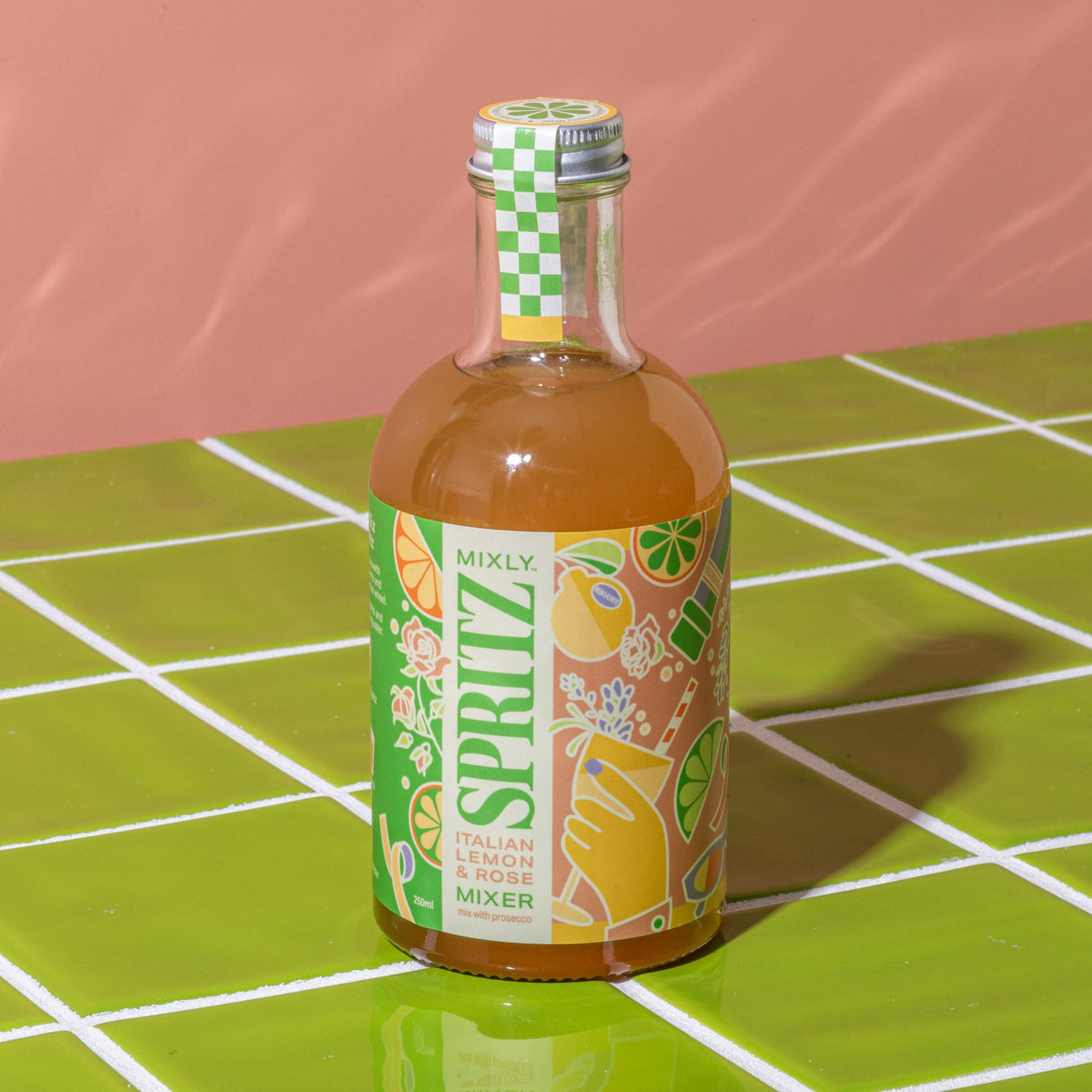 New! Italian Lemon & Rose Spritz | Non Alcoholic Cocktail & Mocktail Mixer