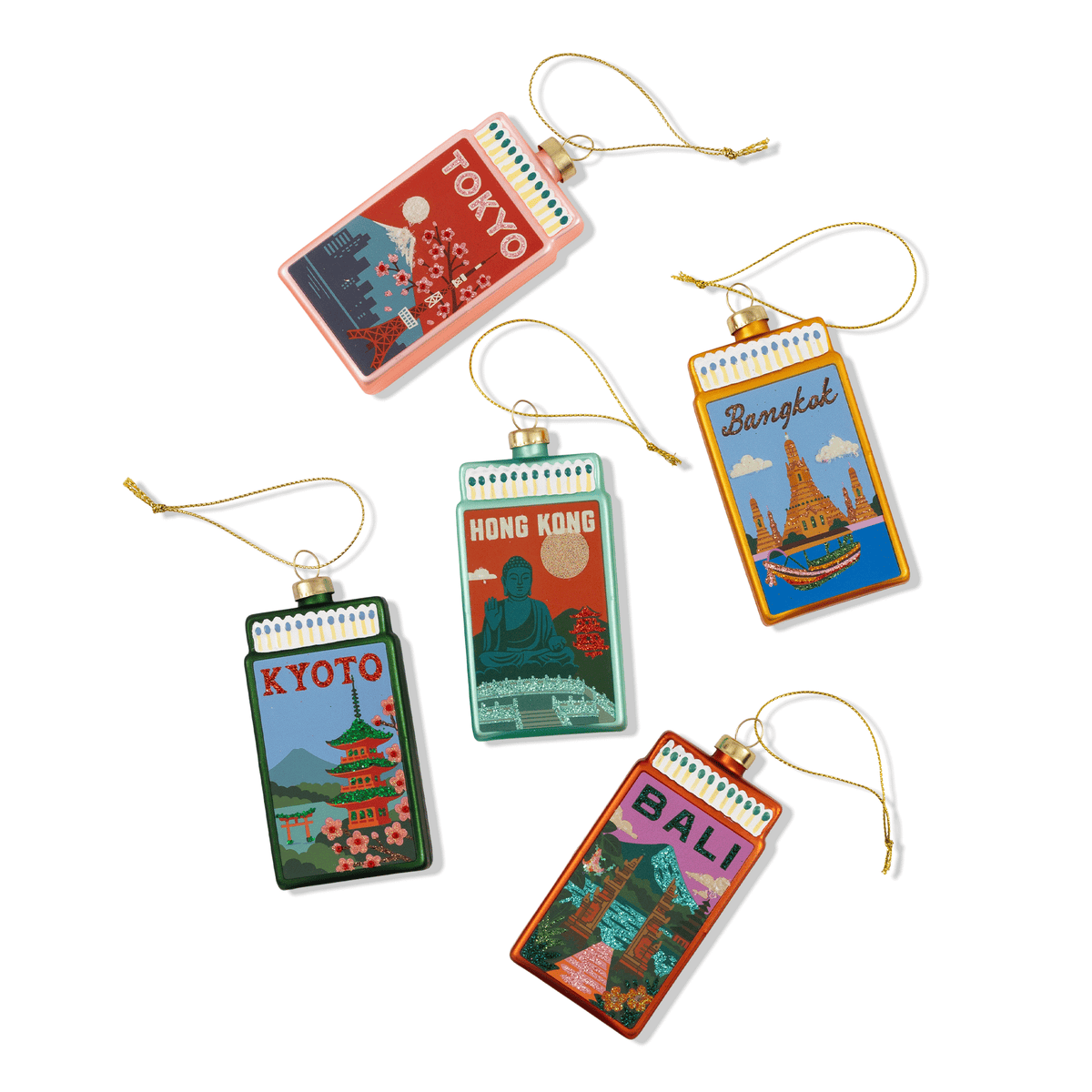 Kyoto Matchbook Ornament