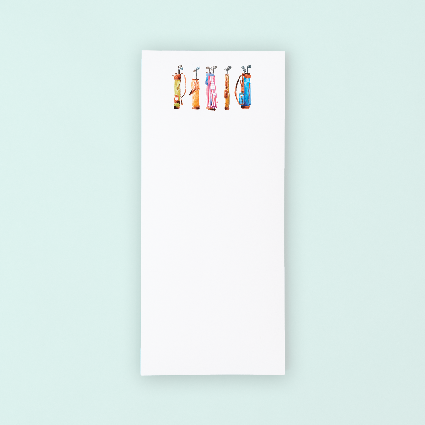 Golf Bags Lists Pad