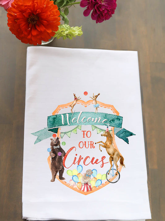 Welcome to the Circus Kitchen Towel