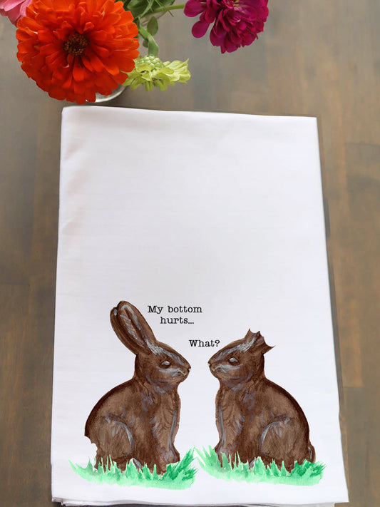My Bottom Hurts Kitchen Towel