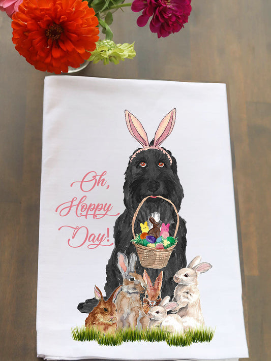 Oh Hoppy Day Kitchen Towel
