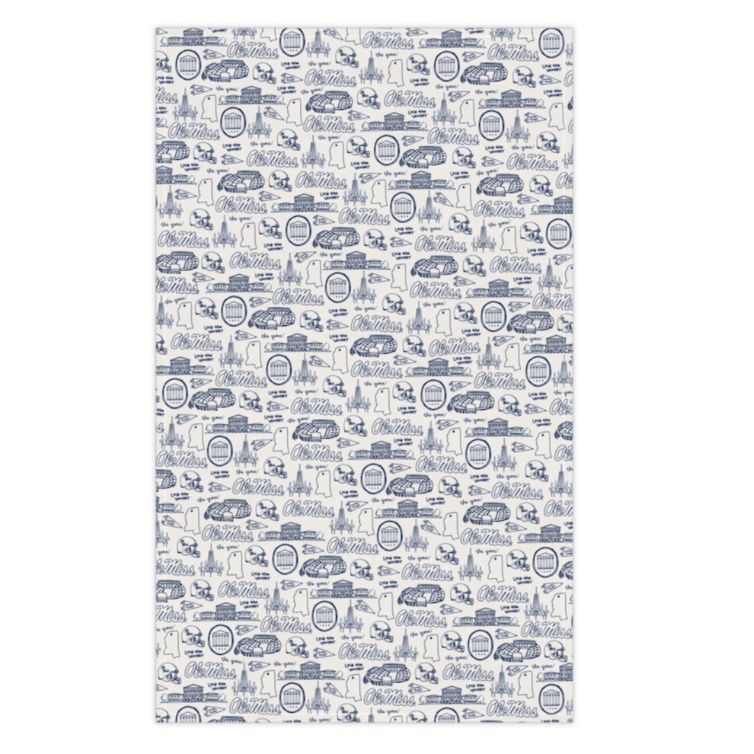 The University of Mississippi (Ole Miss) - Cotton Kitchen Towel