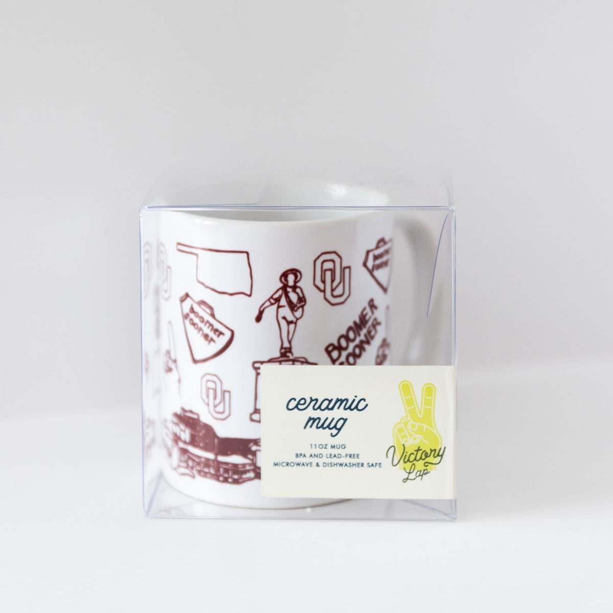 The University of Oklahoma (OU) - 11 oz Porcelain Mug