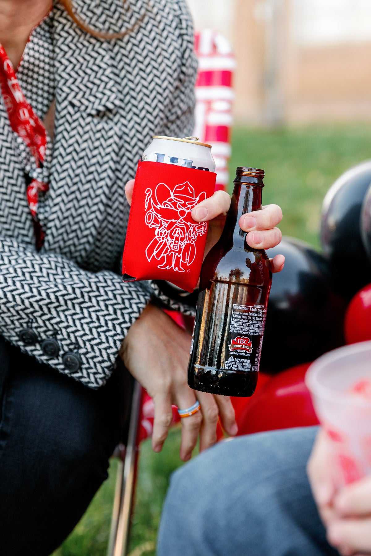 Texas Tech University - Can Koozie, Red