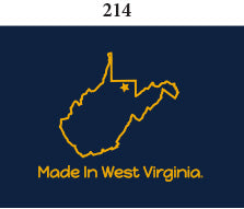West Virginia Infant Lap Shoulder Creeper Print