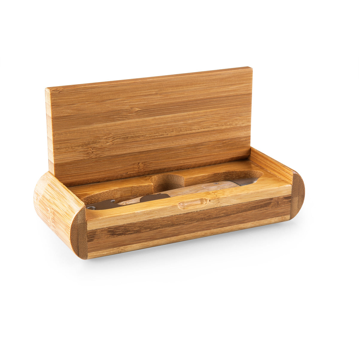 East Carolina Pirates - Elan Deluxe Corkscrew In Bamboo Box