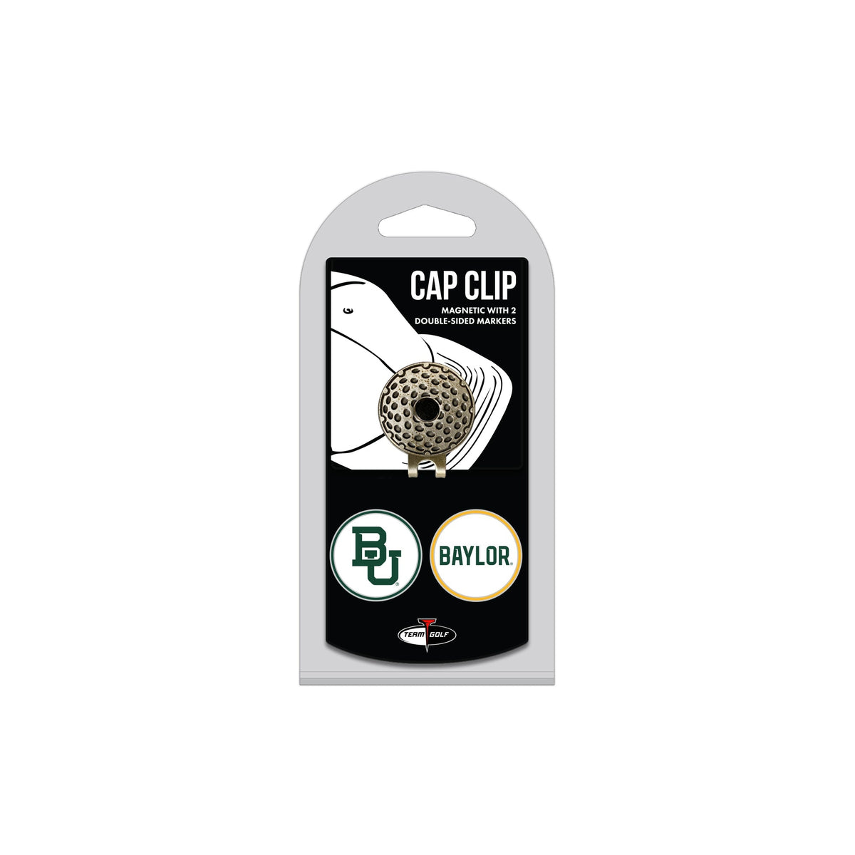 Baylor Bears Hat Clip with 2 Ball Markers