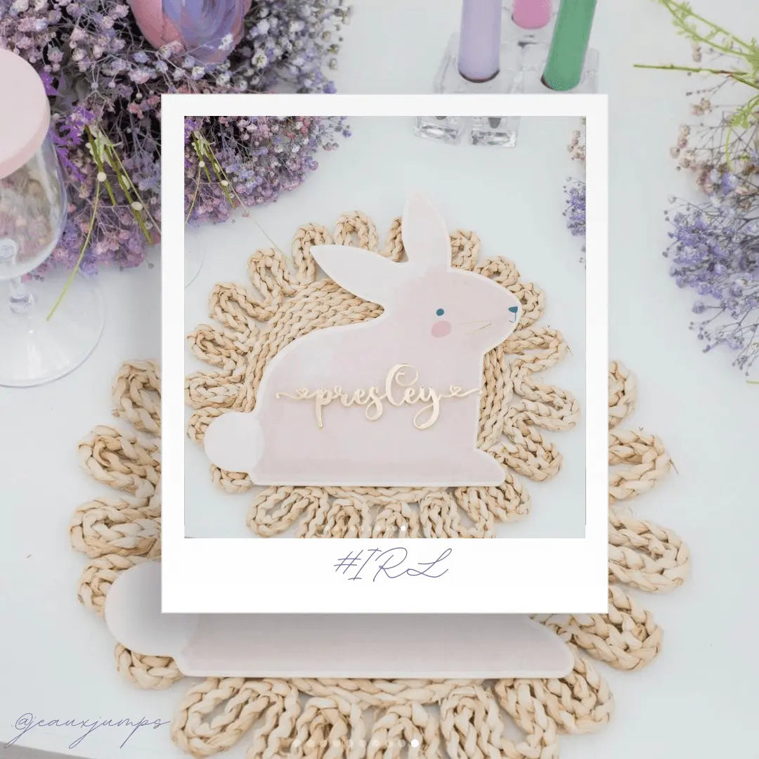 Bunny Dessert Plate (8pcs)