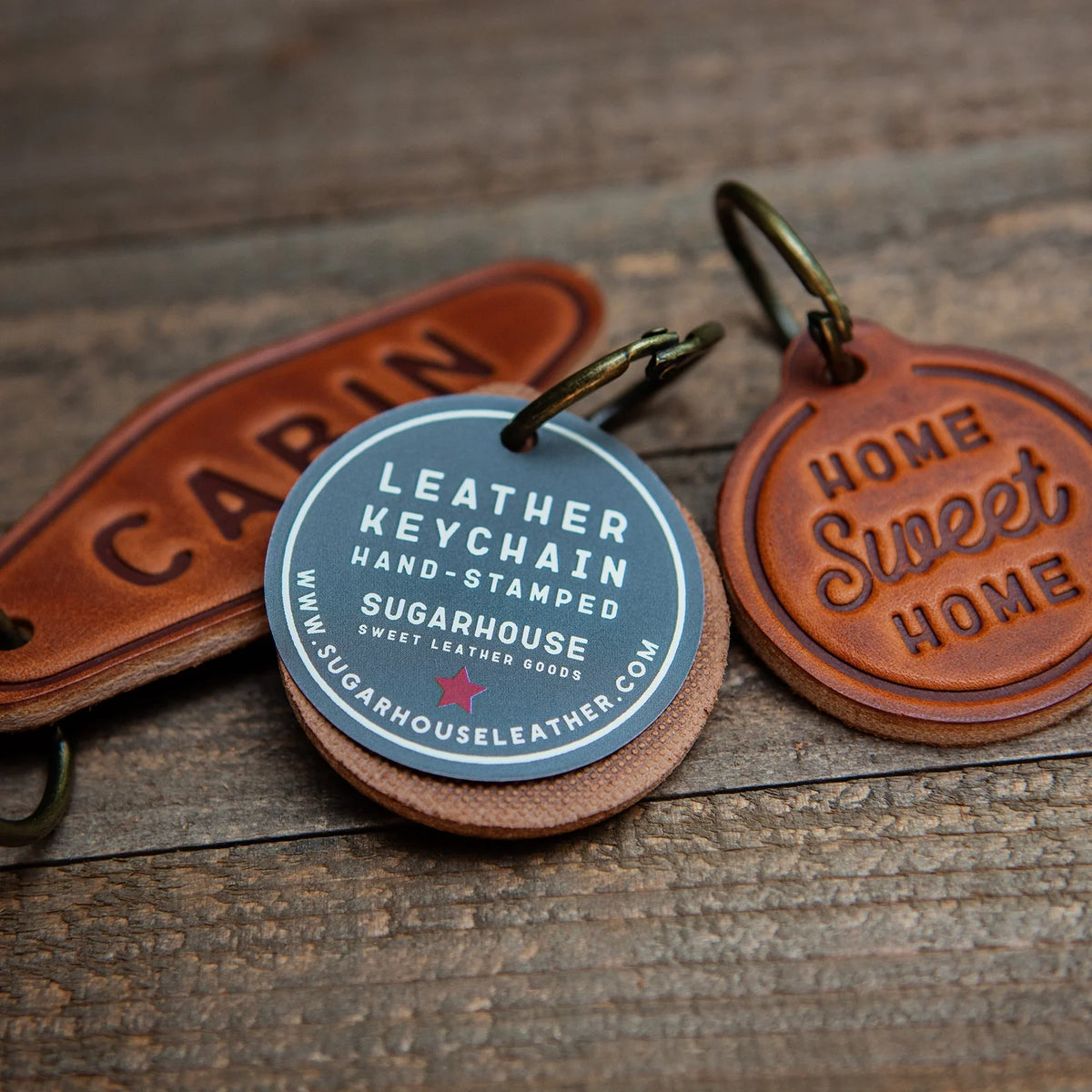 Not Your Fucking Keys Leather Motel Keychain