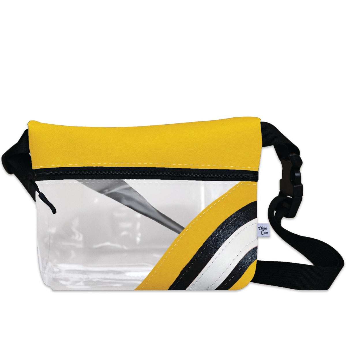 Collegiate Football Stadium Clear Stripe Game Day Fanny Pack