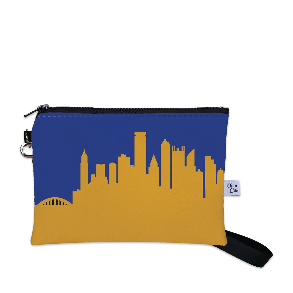 Collegiate Football Stadium Skyline Game Day Wristlet