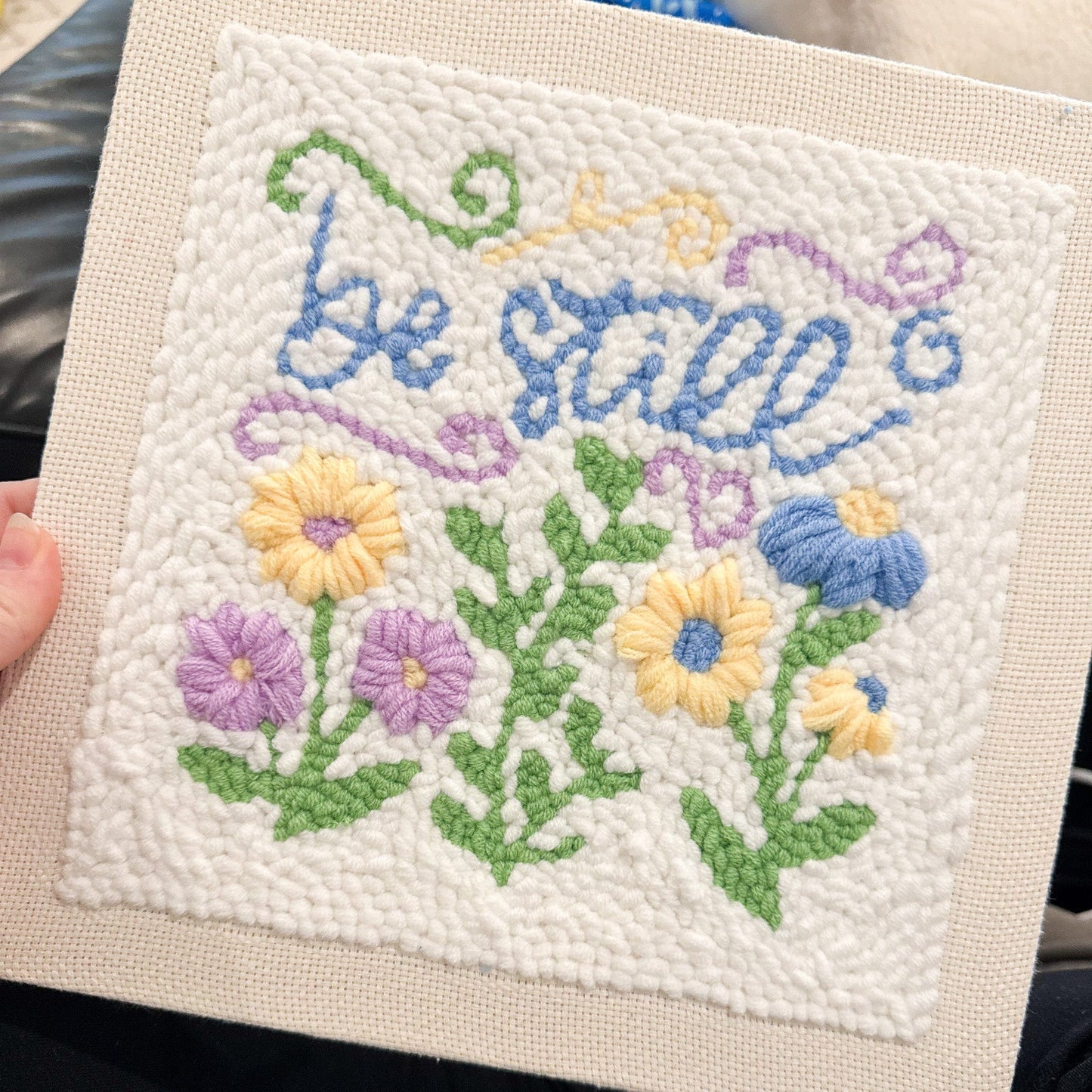 Be Still Punch Needling Kit