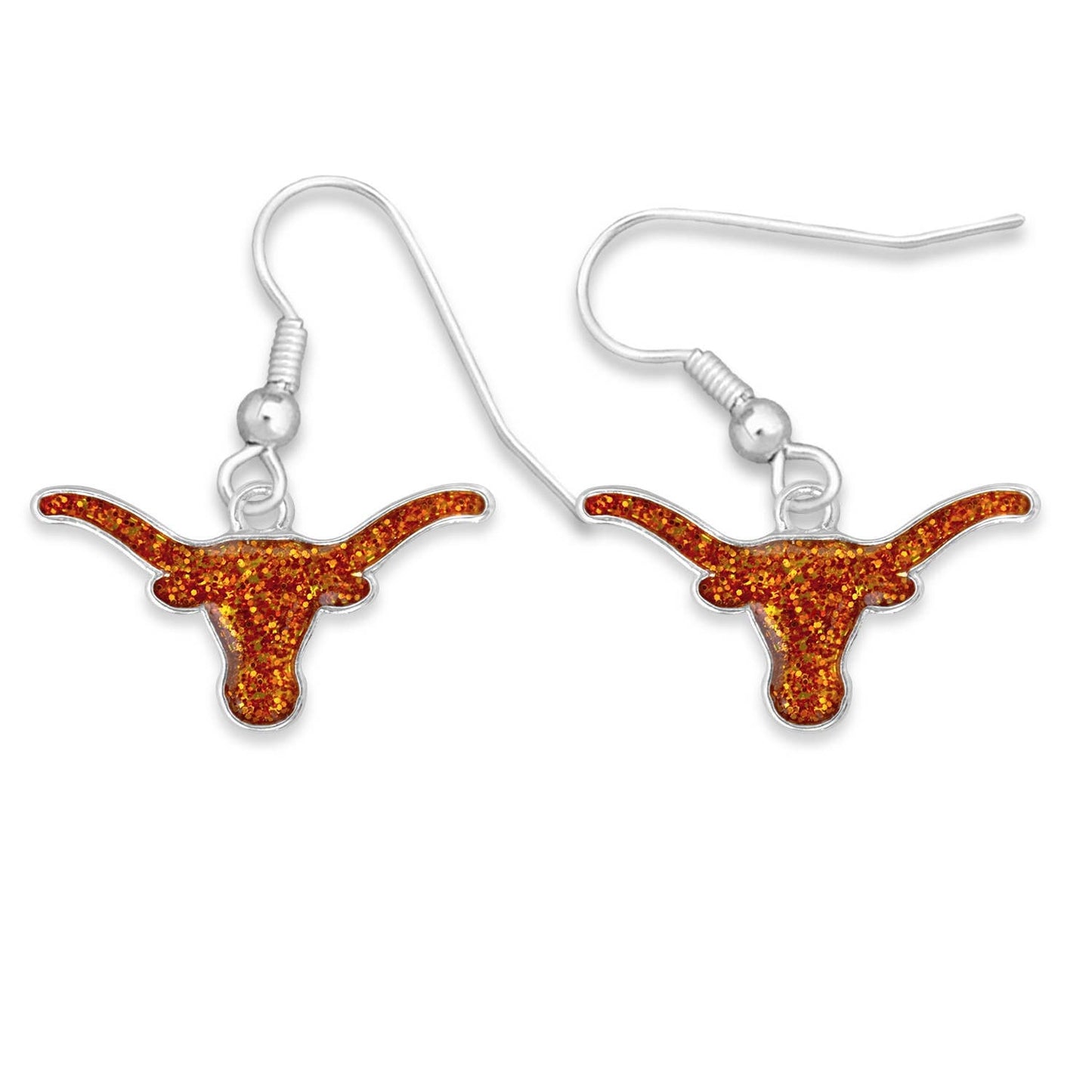 Texas Longhorns Game Day Glitter Earrings