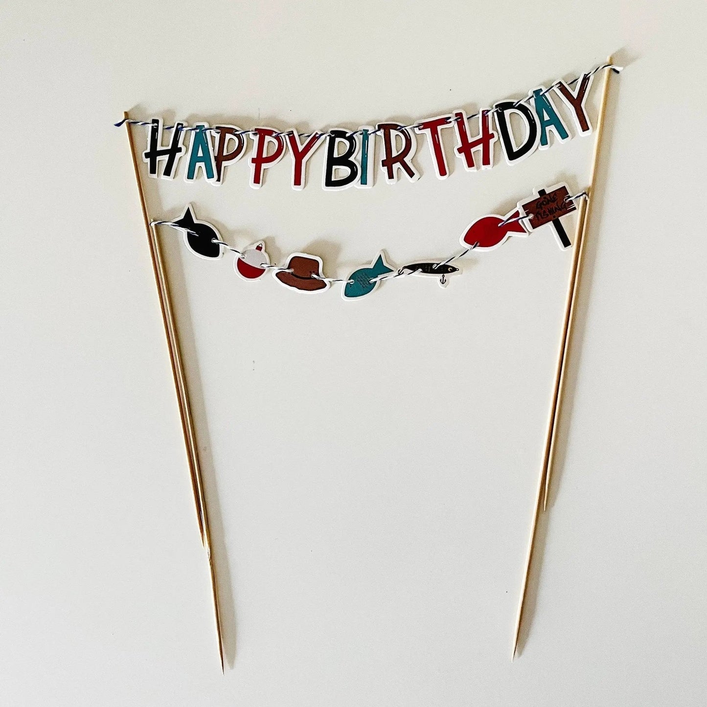 Fishing Cake Banner
