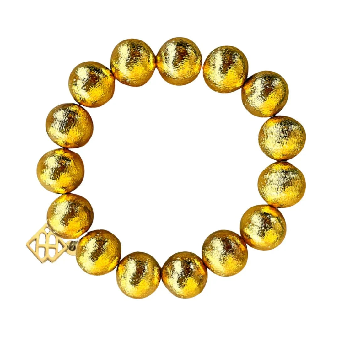 BRIANNA CANNON -
Gold Beaded Brianna Bracelet