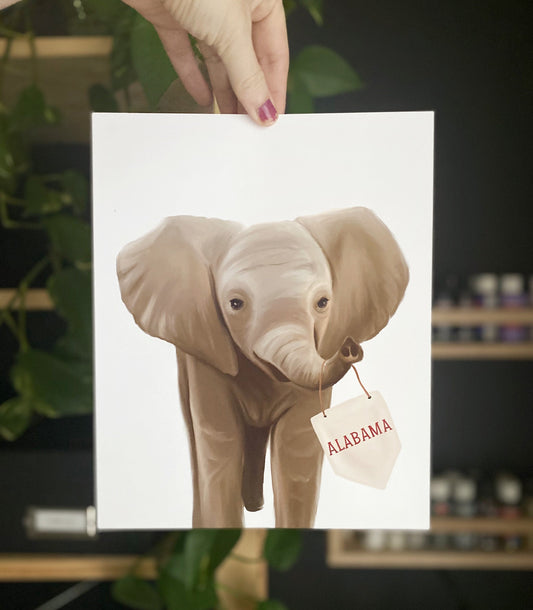 Alabama Nursery Or Playroom Art