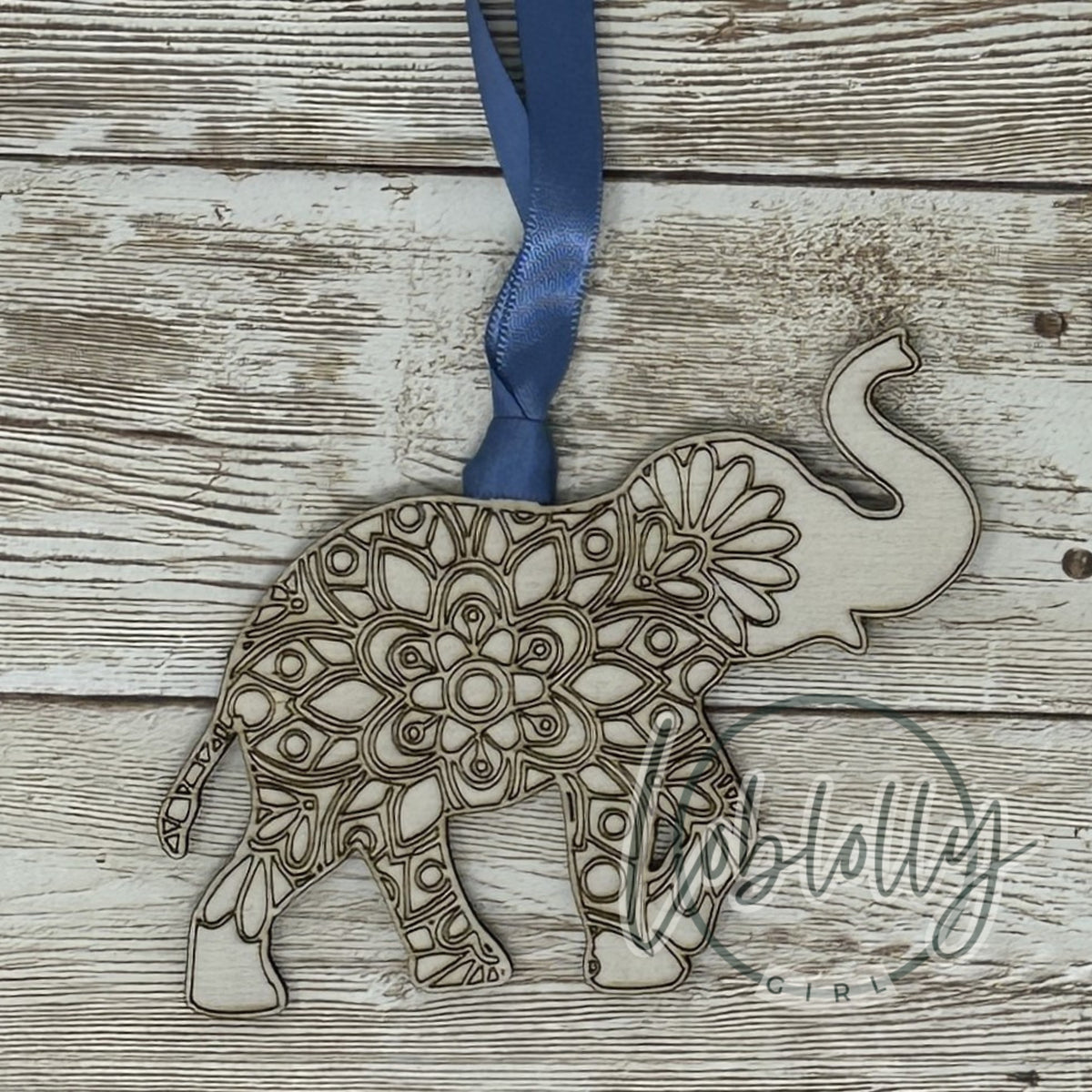 Sisterhood Best Friend Gift Unbreakable Bond Mandala Elephant Ornament