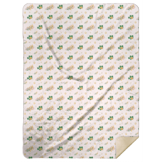 Kentucky Floral Plush Throw Blanket 60x80 Cozy Hometown Comfort