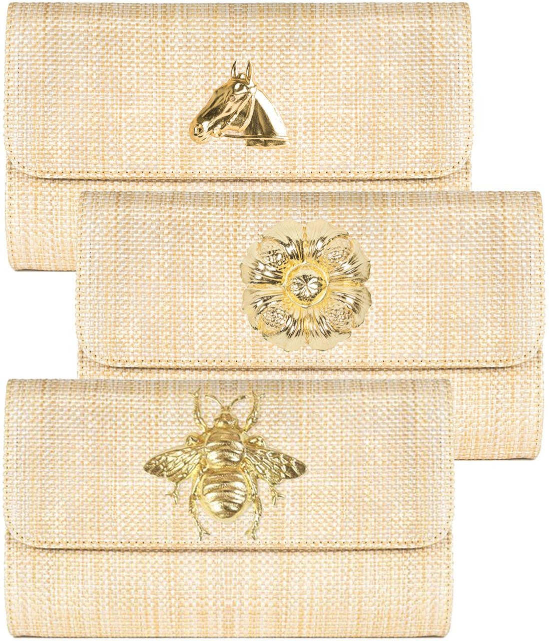Avery Clutch Straw - Charm