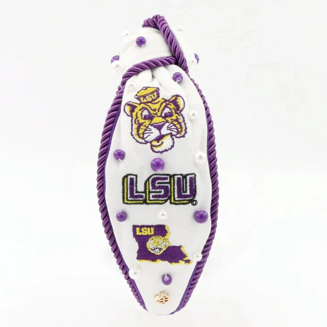 BRIANNA CANNON -
LSU College Vault Rope Headband
