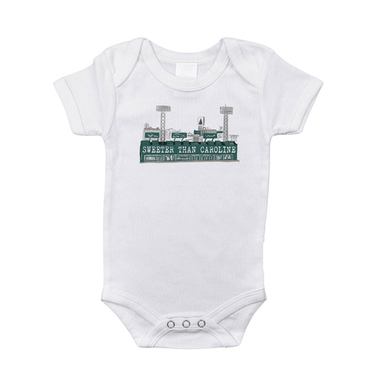 Massachusetts Sweeter than Caroline Baby Onesie | Organic Cotton